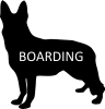 Dog Boarding Button